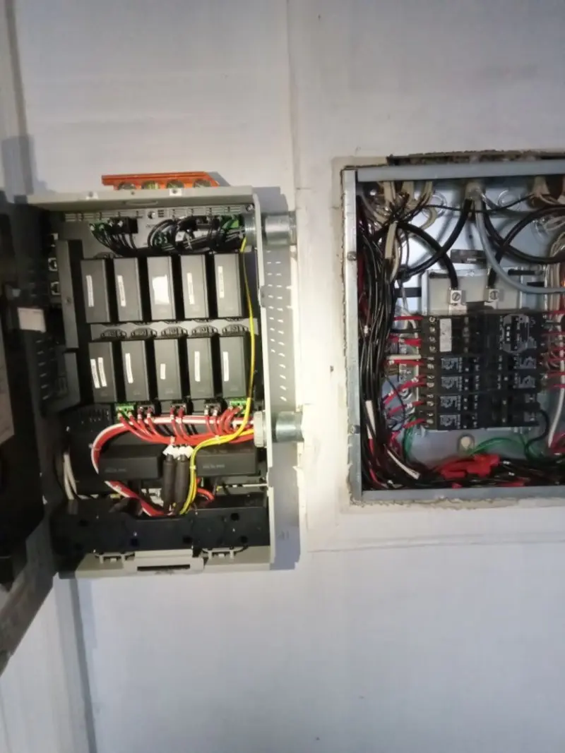 Electrical panel upgrade completed for Ring Doorbell Installation in Sheridan